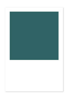 Transformative teal color swatch